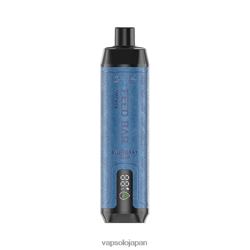 VapSolo SHISHA 使い捨て電子タバコ ブルーベリーガム DLX4T24 - Vapsolo Buy