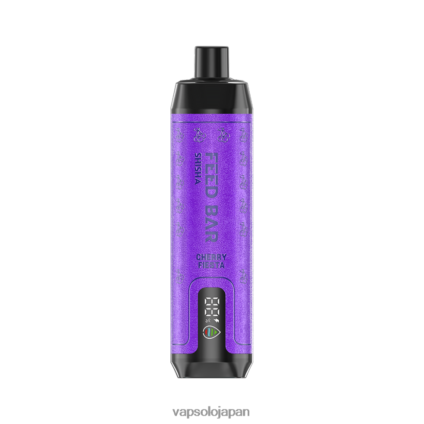 VapSolo SHISHA 使い捨て電子タバコ チェリーフェスタ DLX4T25 - Vapsolo Nicotine
