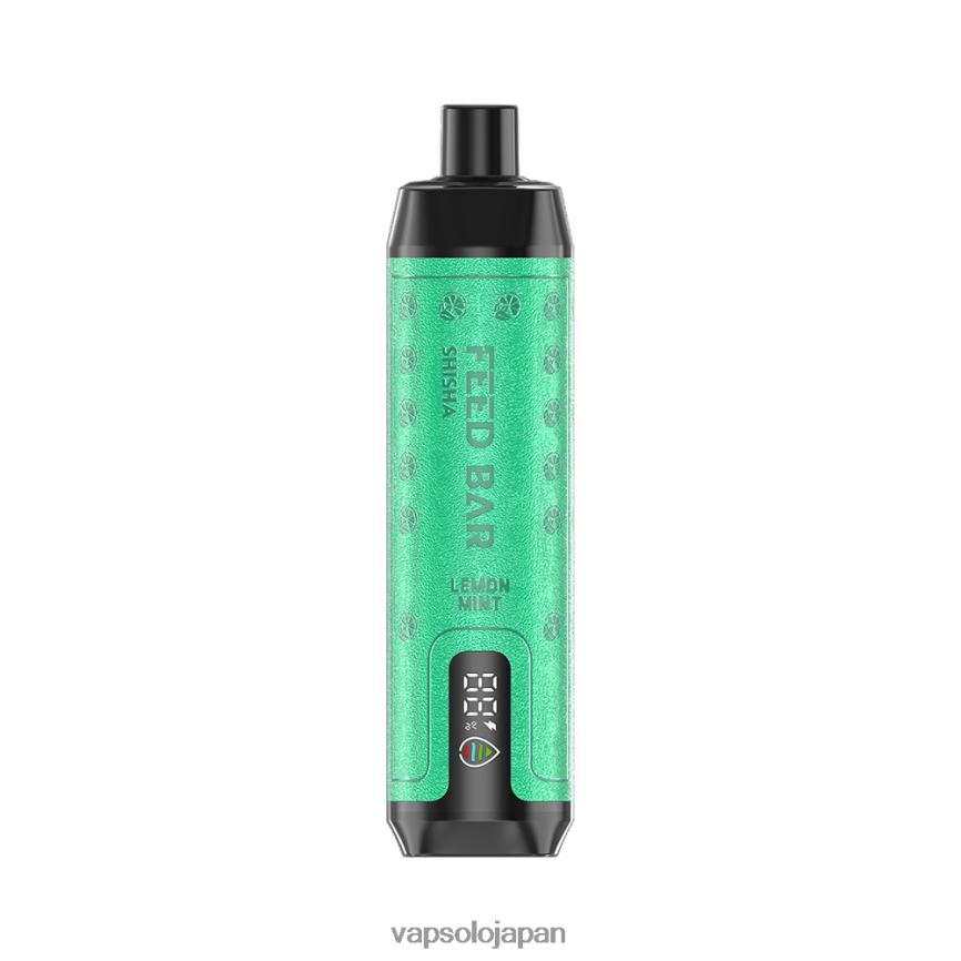 VapSolo SHISHA 使い捨て電子タバコ レモンミント DLX4T27 - Vapsolo Disposable