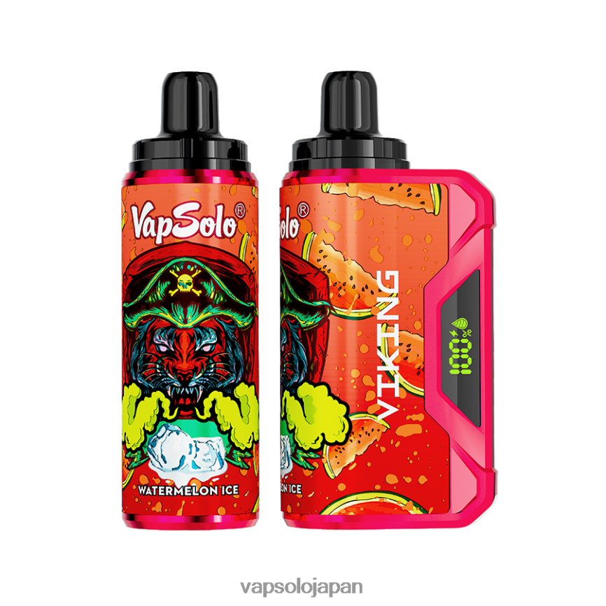 VapSolo VIKING 使い捨て電子タバコ スイカ氷 DLX4T248 - Vapsolo Wholesale