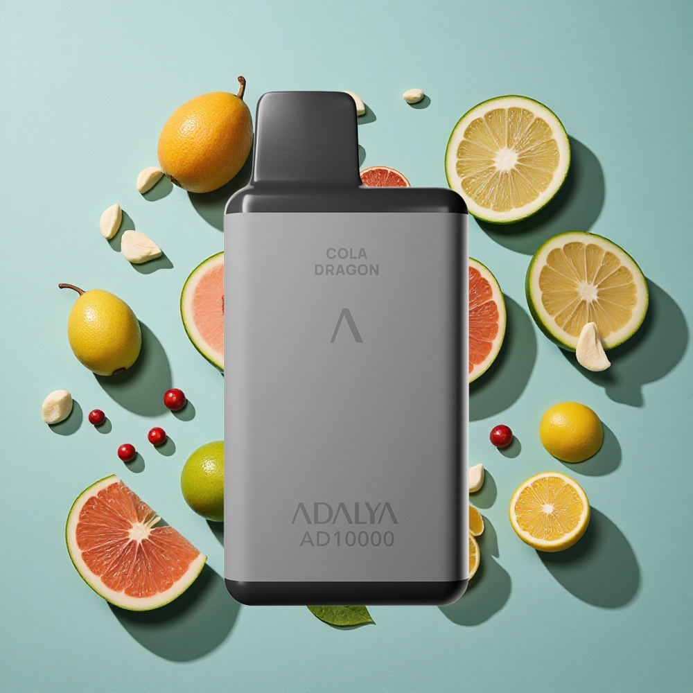 ラブ66 アドリヤ AD 10000パフス スペースグレー 14ml USB-C充電式 ジャパンベイプホールセール