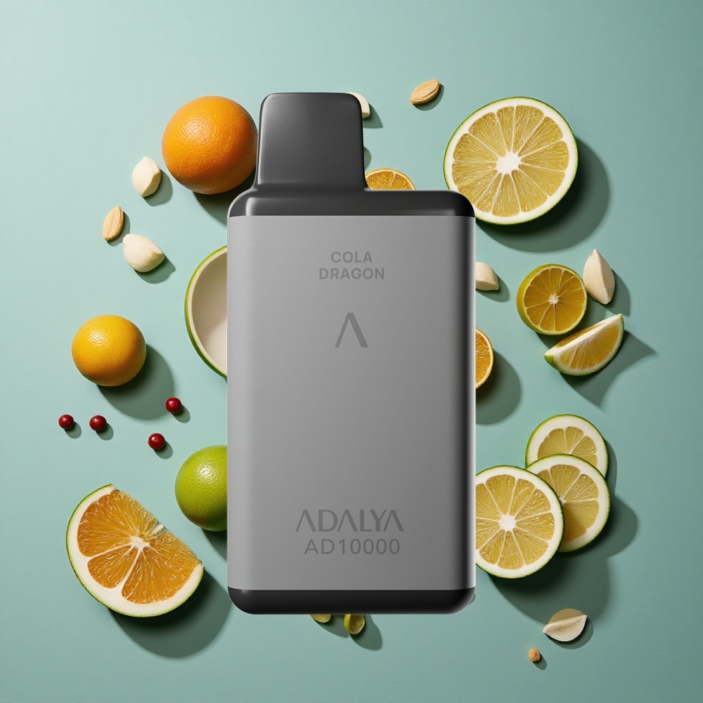 スペースグレー味 Adalya AD 10000パフス 使い捨てベイプ 650mAh 日本 vape wholesale