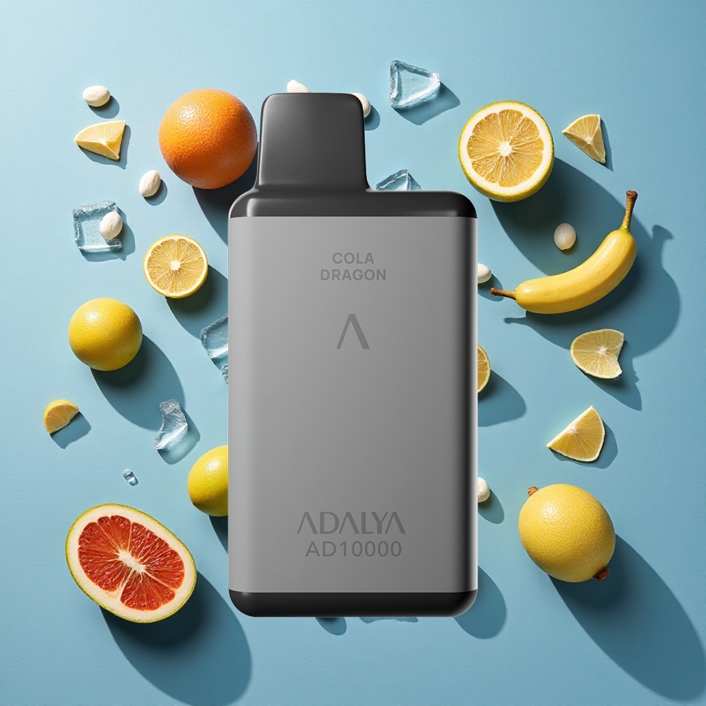 ブルーアイス Adalya AD 10000回吸引 スペースグレー サンドブラスト加工 日本 vape wholesale