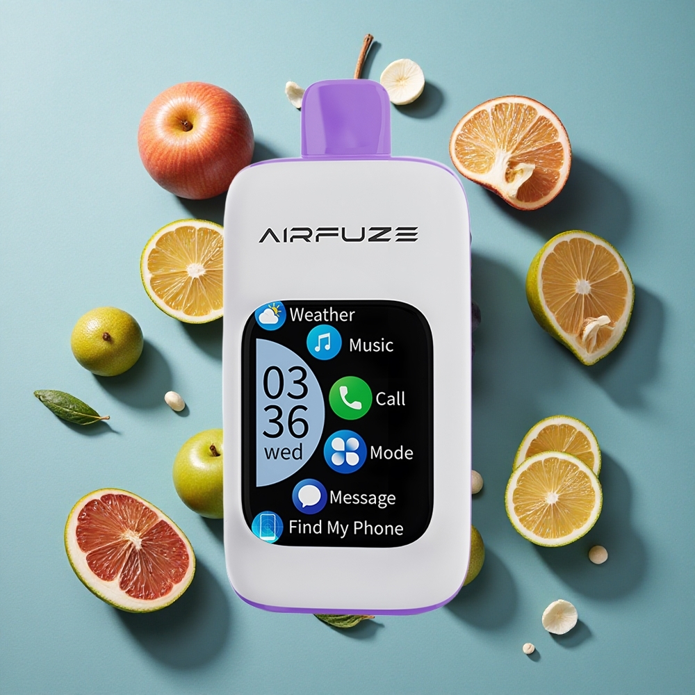 グレープバーストAirFuze Smart 30000パフ ディスポーザブルポッド 日本vape wholesale