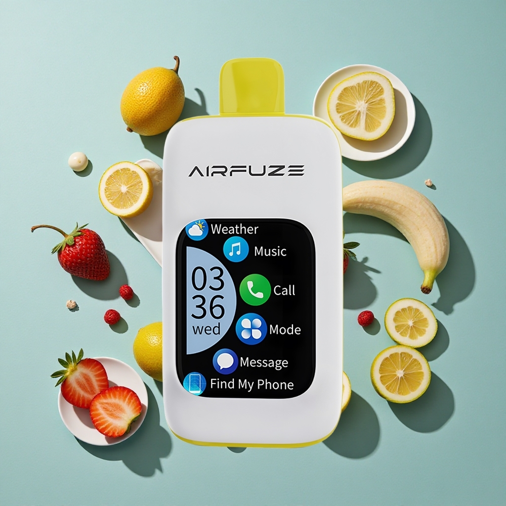 ストロベリーバナナAirFuze Smart 30000パフ ディスポーザブルポッド 日本 vape wholesale