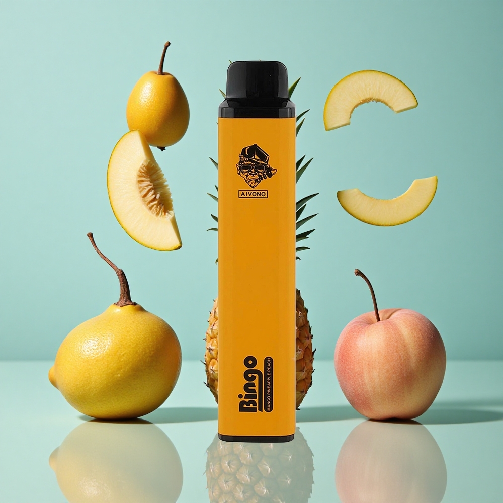 パイナップルピーチ（パインアップル桃）Aivono Aim Bingo 4000パフ 10mL Japan vape wholesale