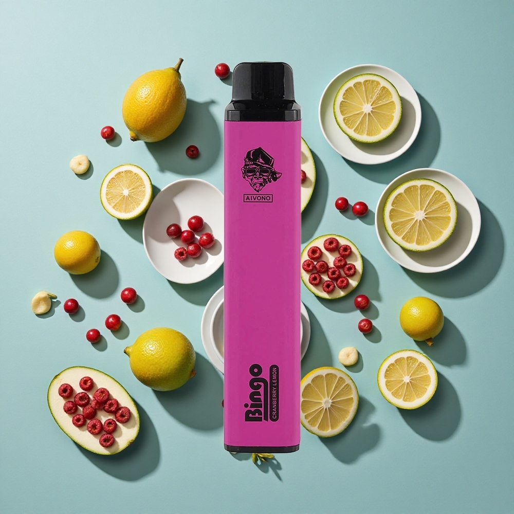 クランベリーレモン Aivono Aim Bingo 4000 パフス 10mL 日本 vape wholesale