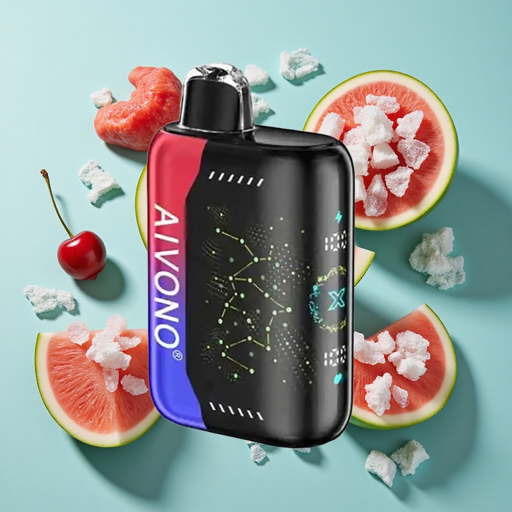 アイスウォーターメロン＆チェリー Aivono Aim Boom 25000パフ 28ml 日本 vape wholesale