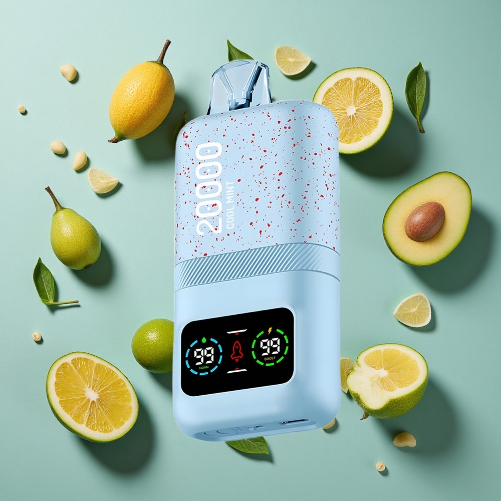 クールミント Aivono AIM MAGIC 20000パフ デュアルメッシュコイル Japan vape wholesale