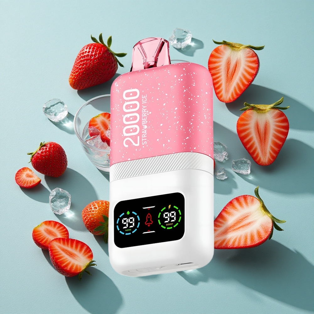 ストロベリーアイス Aivono AIM MAGIC 20000 パフ デュアルメッシュコイル Japan vape wholesale