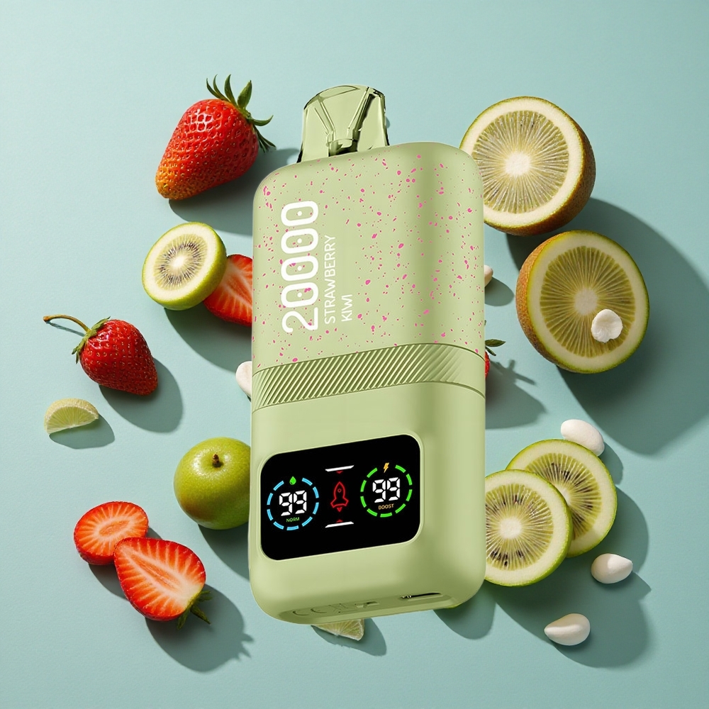 イチゴキウイ Aivono Aim Magic 20000回吸引 デュアルメッシュコイル Japan vape wholesale