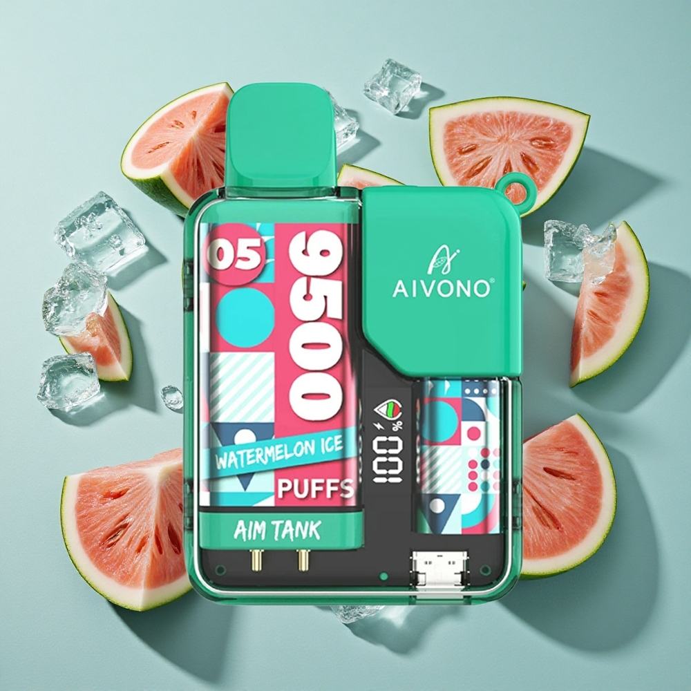 スイカアイス Aivono AIM-TANK 9500回吸引 18ml 日本 vape wholesale