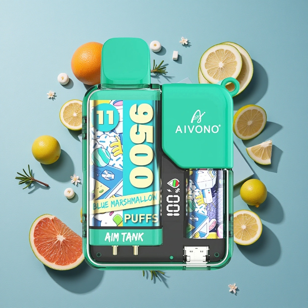 ブルーマシュマロ Aivono AIM-TANK 9500回 Japan vape wholesale