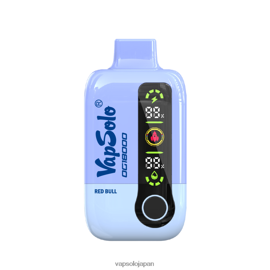 VapSolo DG18000 使い捨て電子タバコ レッドブル DLX4T255 - Vapsolo Japan