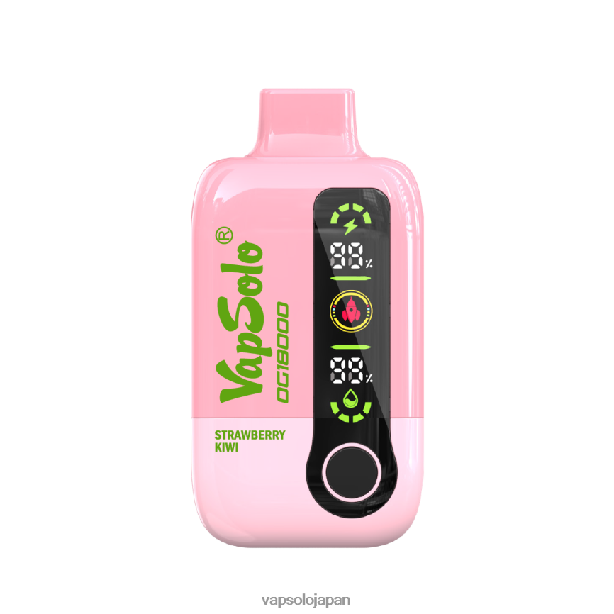 VapSolo DG18000 使い捨て電子タバコ イチゴキウイ DLX4T257 - Vapsolo Wholesale