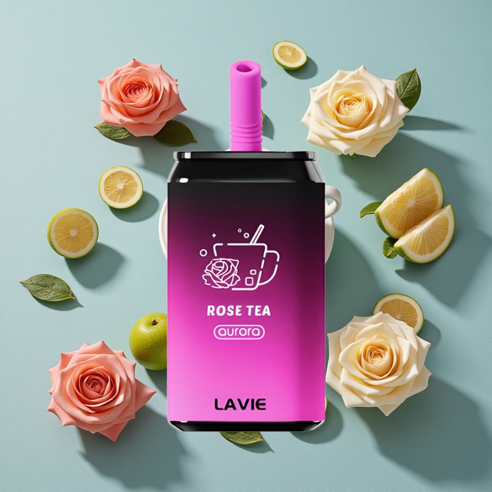 ローズティー LAVIE Aurora 11000回吸引 650mAh 日本 vape wholesale