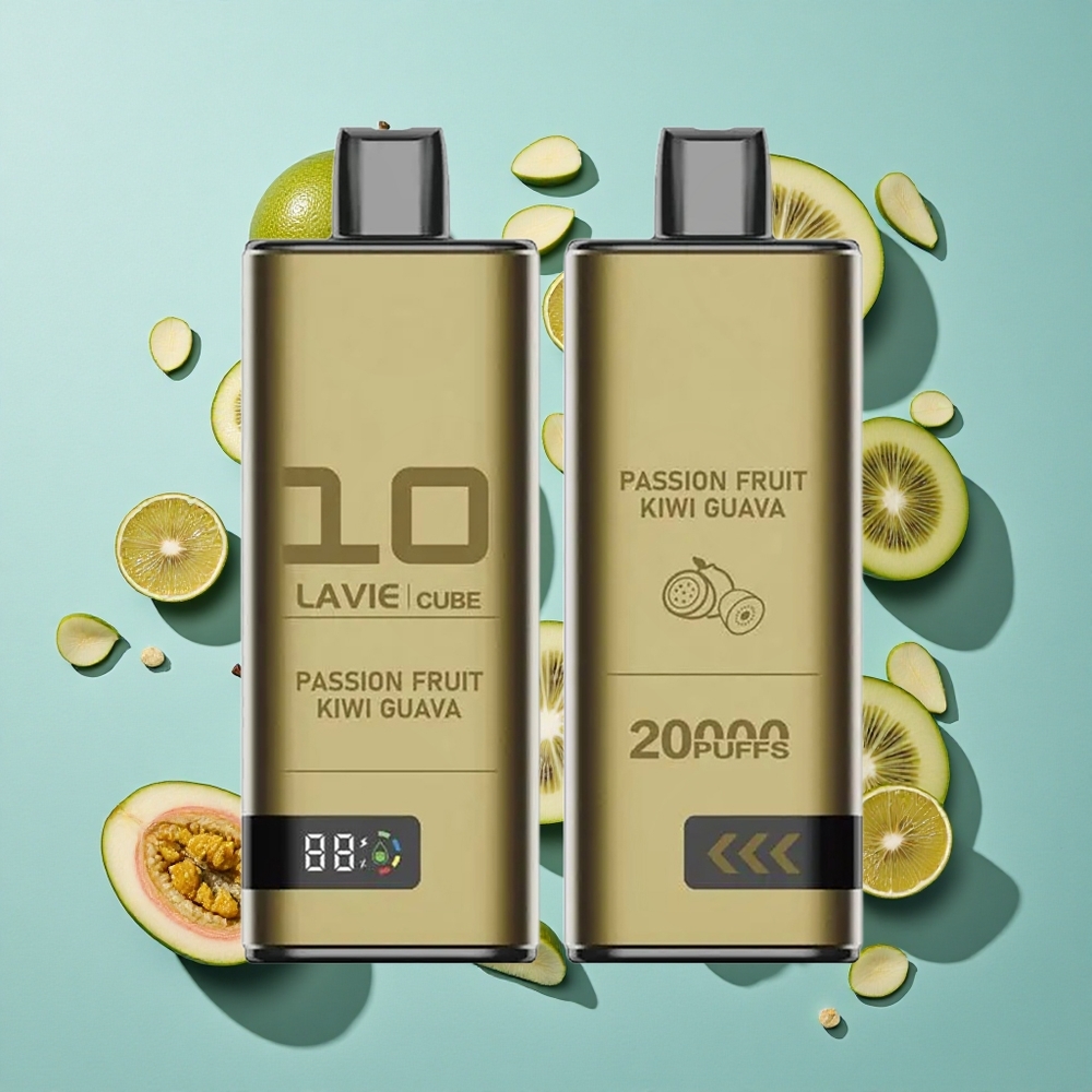 パッションフルーツキウイグアバ Lavie Cube 20000回吸引 日本製ベイプ卸売り