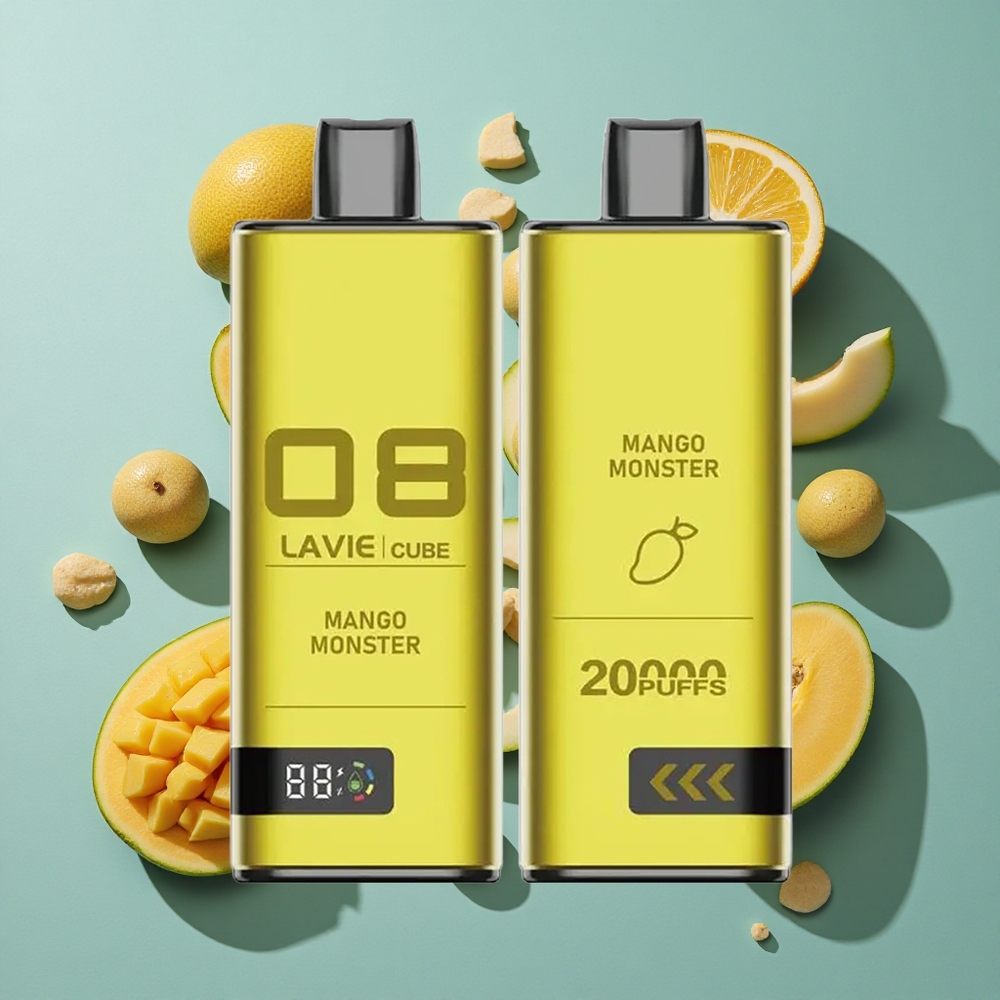 マンゴーモンスター Lavie Cube 20000パフス 使い捨てベイプ Japan vape wholesale