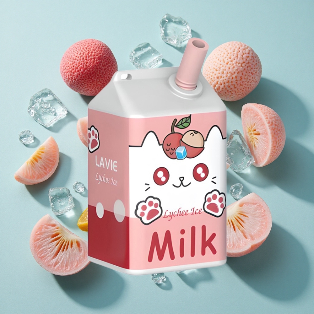 ライチアイス LAVIE Milk 7000プッフ 16ML Japan vape wholesale