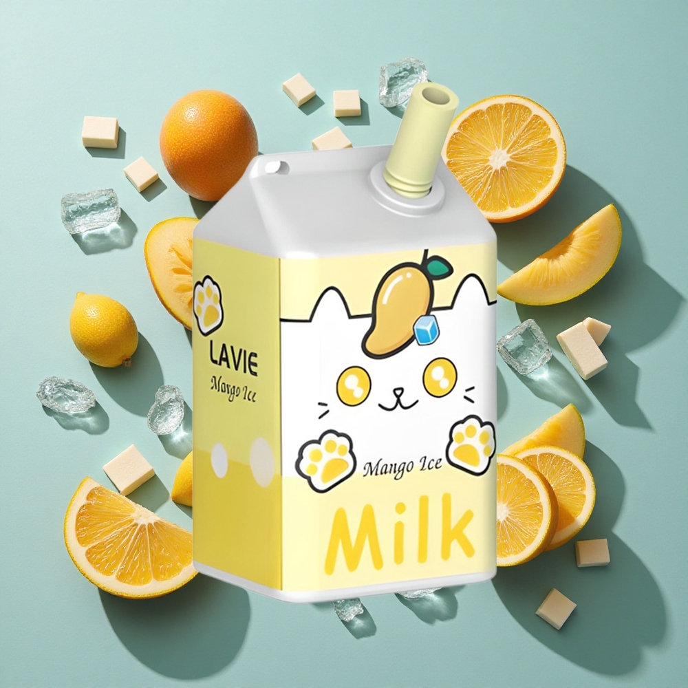 マンゴーアイス LAVIE Milk 7000 パフス 16ML Japan vape wholesale