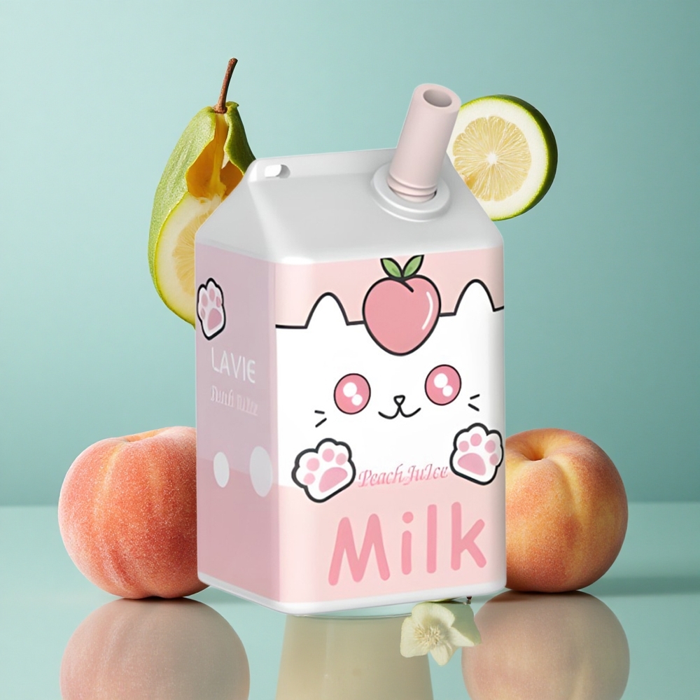 ピーチジュース LAVIE Milk 7000パフ 600mAh Japan vape wholesale