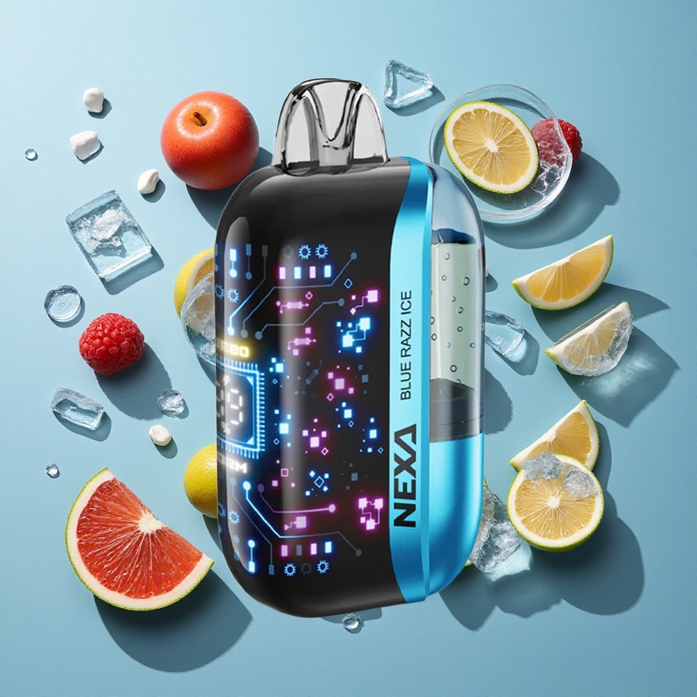 ブルーレズアイス NEXA Ultra 50000パフ 0.9オームデュアルメシュコイル Japan vape wholesale