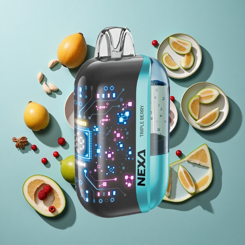 トリプルベリー NEXA Ultra 50000パフ 0.9オームデュアルメッシュコイル Japan vape wholesale