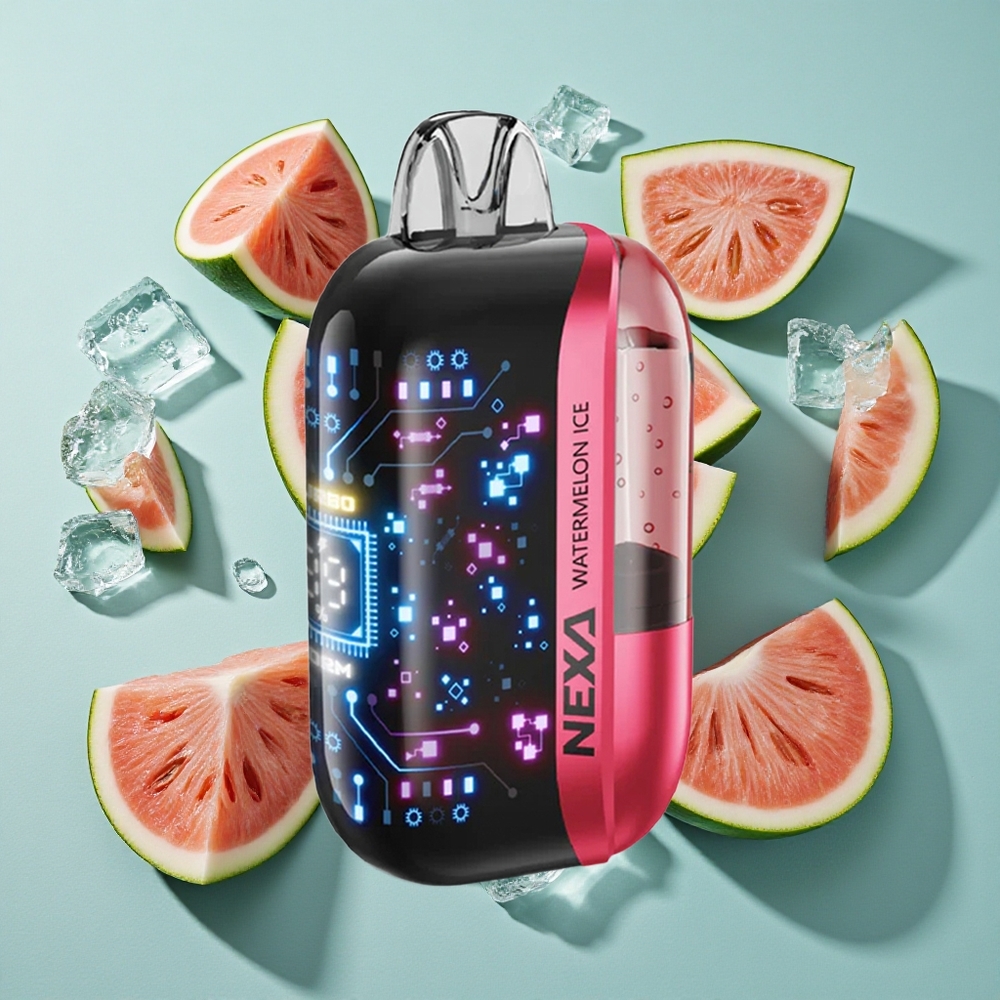 スイカアイス NEXA Ultra 50000パフ 0.9オームデュアルメッシュコイル Japan vape wholesale