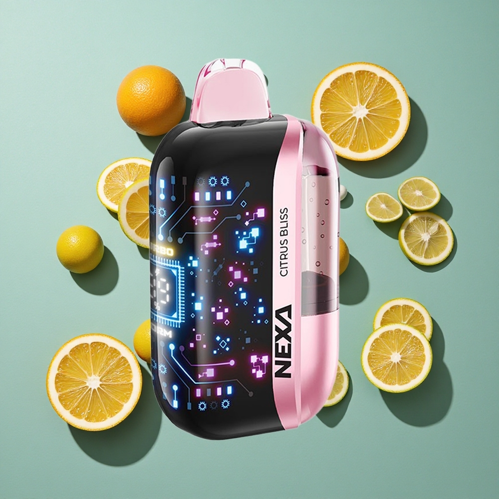 シトラスブリス NEXA Ultra 50000パフ 3D曲面スクリーン Japan vape wholesale