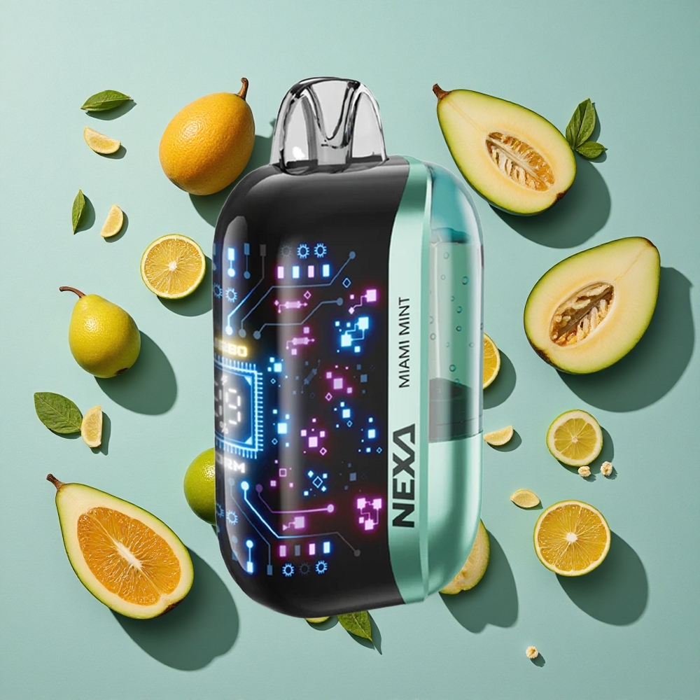 ミアミミント（マイアミミント）NEXA Ultra 5万回吸引 20mlプレフィルド Japan vape wholesale