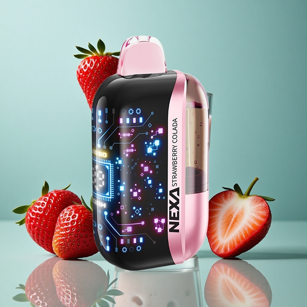 ストロベリーコラダ NEXA Ultra 5万回吸引 タイプC充電 Japan vape wholesale