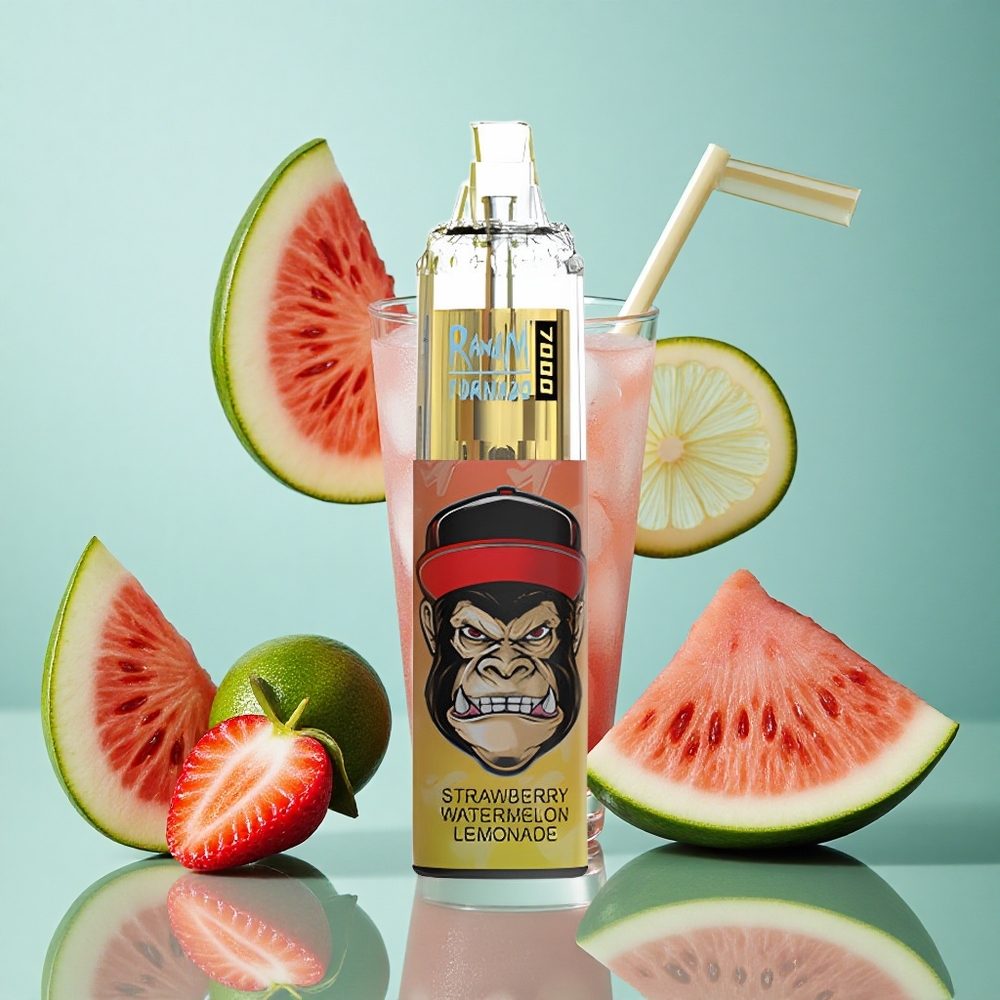 イチゴ・スイカ・レモネード味 RandM Fumot Tornado 7000回吸引 日本 vape wholesale
