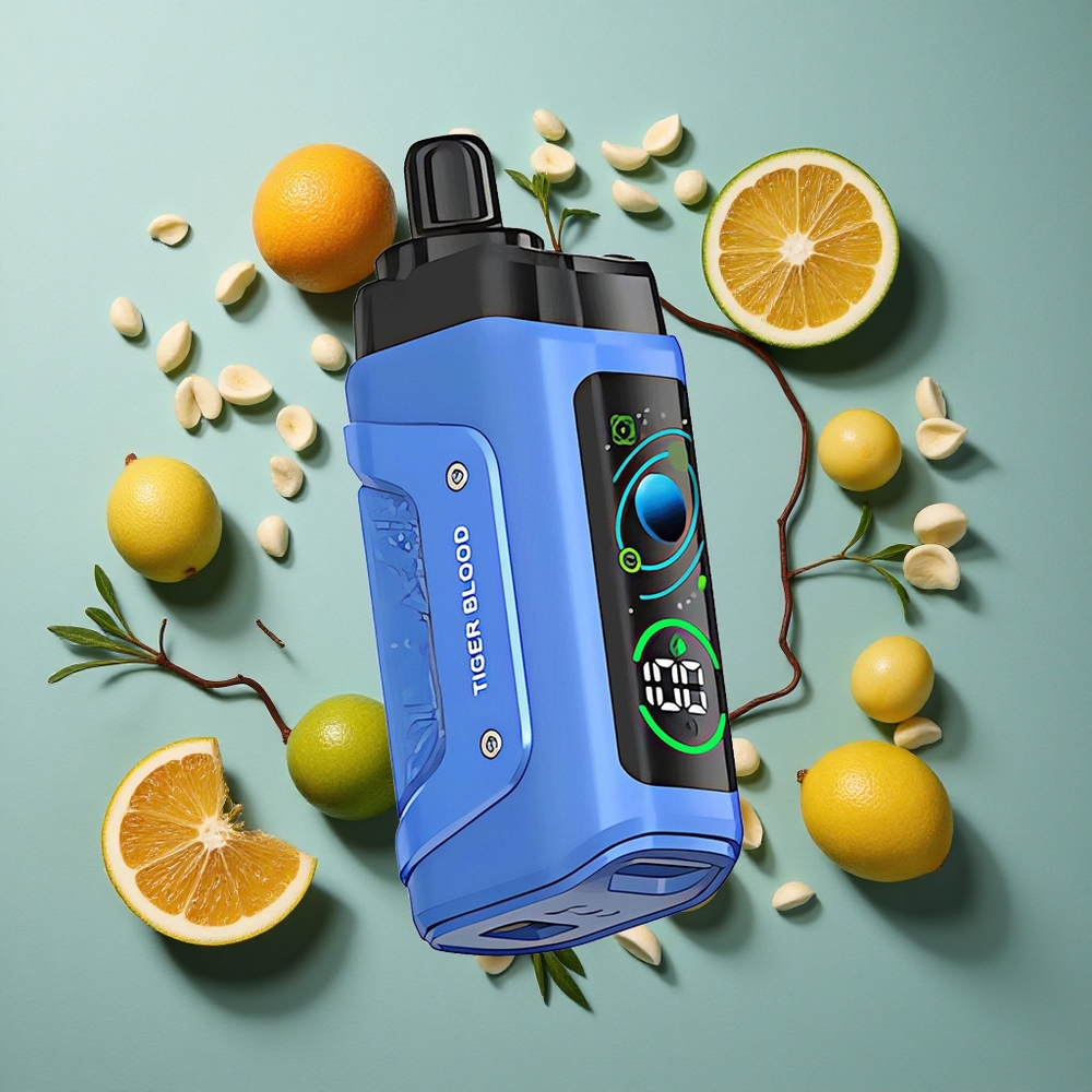 タイガーブラッド（虎の血）ラズバー45000パフスリチャージャブル日本ベイプ卸Japan vape wholesale