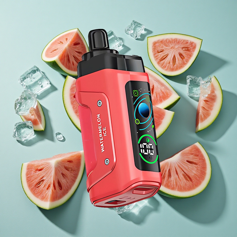 スイカアイス Razz Bar 45000回噴射 タイプC充電式 Japan vape wholesale