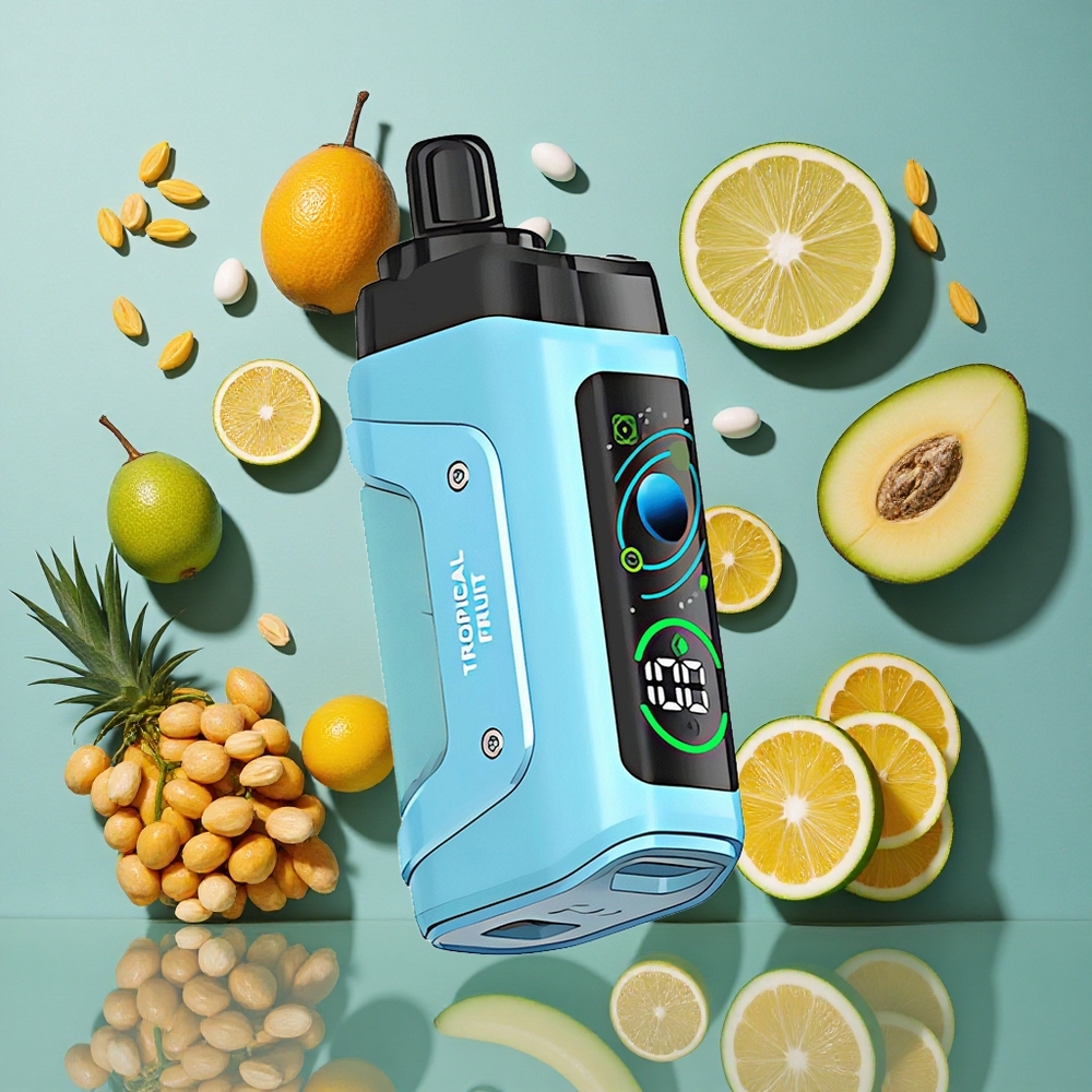 トロピカルフルーツ Razz Bar 45000 パフ 日本 vape wholesale