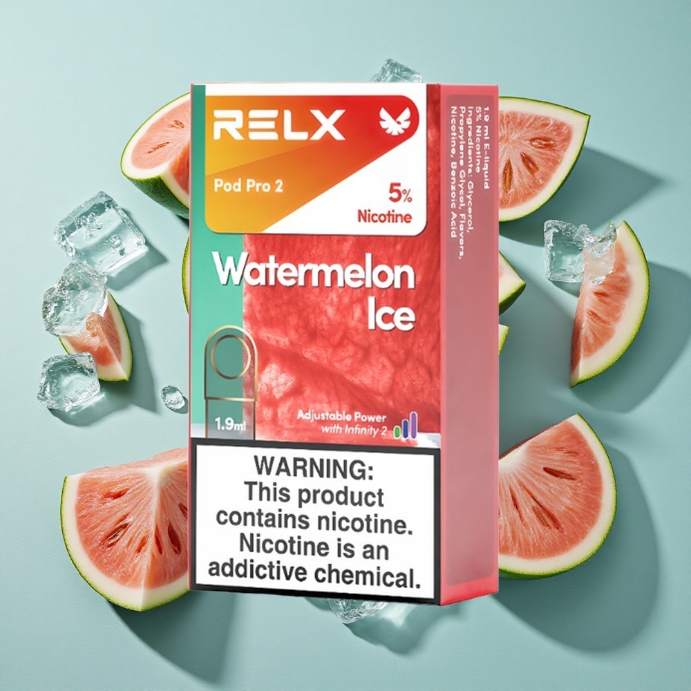 スイカアイス RELX Pod Pro 2 600パフ 1.9ml 日本 vape wholesale